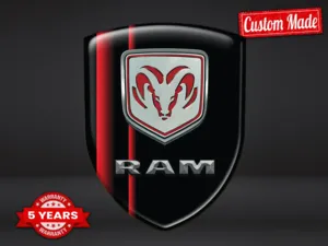 Dodge Emblèmes Capot Pro Max Résistants Stylés Performance
